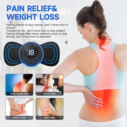 EMS Muscle Stimulator – Electric Muscle Trainer & Body Massager