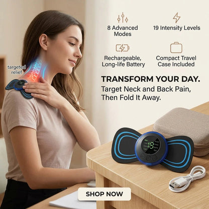 EMS Muscle Stimulator – Electric Muscle Trainer & Body Massager
